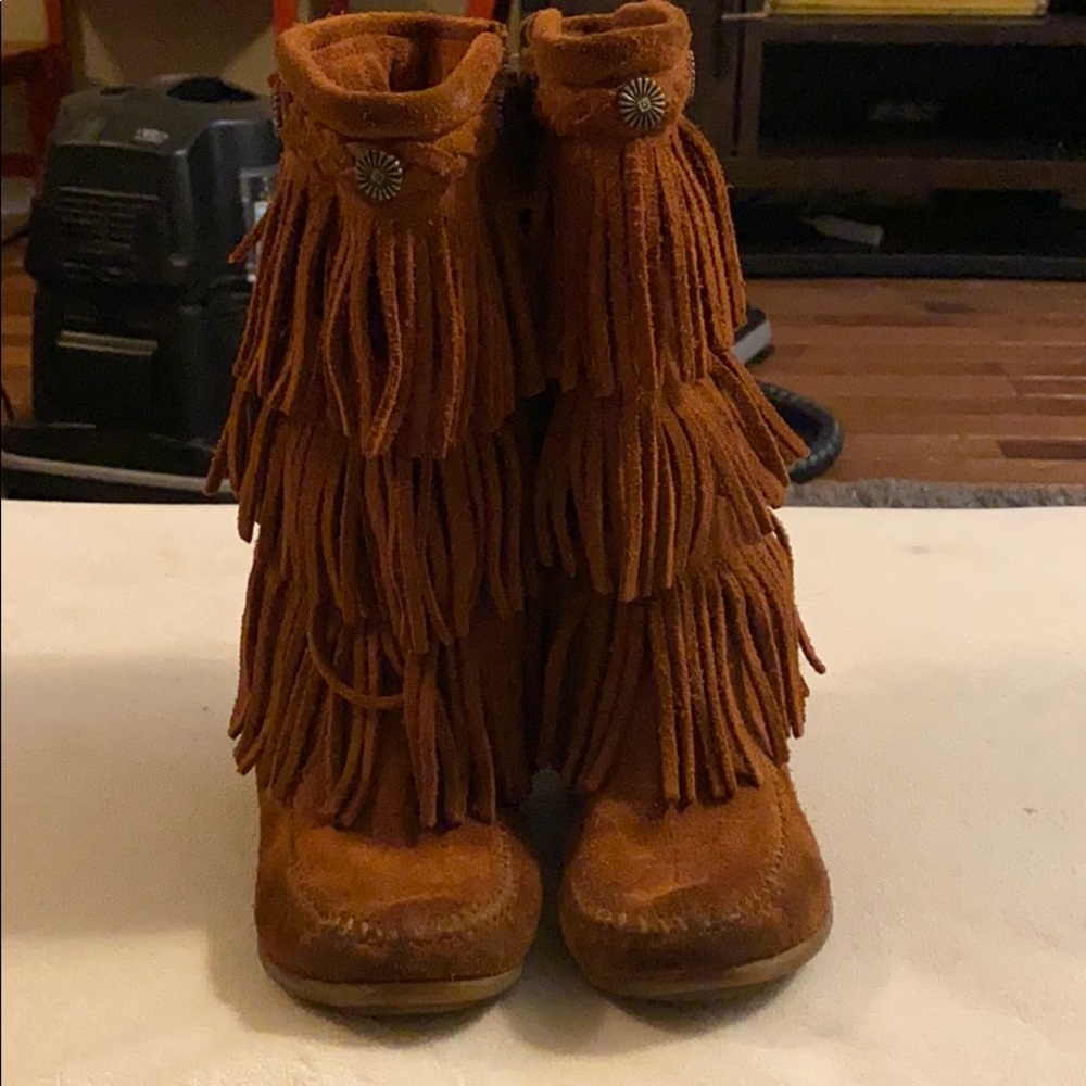 3 Layer Fringe Boot